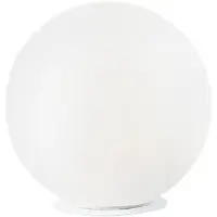 ROSSINI ILLUMINAZIONE EMILY Tischleuchte 20 cm aus weißem satiniertem geblasenem Glas – E27 75 W IP20-Fassung – Innenarchitekturbeleuchtung – Rossini Group