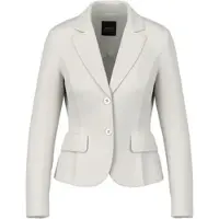 Marc Cain Taillierter Stretch-Blazer mit Klappen in Vapor Blue | Gr.: 36
