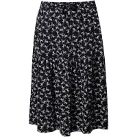 Ulla Popken Rock in schwarz | Gr.: 42-44