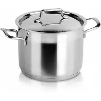 Orion Kochtopf Stahltopf mit Deckel 18/10 PREMIUM Induktion 2,3l