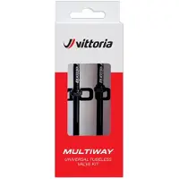 Vittoria Tubeless Ventile 2 Einheiten Durchsichtig 100 mm Durchsichtig 100 mm