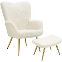 TecTake Sessel Hygge gepolstert