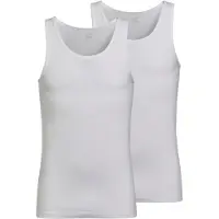 Falke 2-Pack Herren Top Daily Comfort, 3XL, Weiß, Uni, Baumwolle