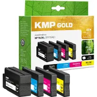 KMP 1766,6005, Hohe (XL-) Ausbeute, Schwarz, Cyan, Magenta, Gelb, 55 ml, 30 ml, 4 Stück(e), Multipack