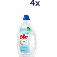 Le Chat 4x 1,575 l Waschmittel mit Marseiller Seife und Aloe Vera