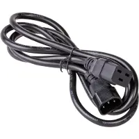 Akyga AK-UP-02, 1,8 m, C14-Koppler, C19-Koppler, 250 V, 10 A