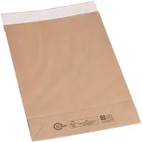 Flexipak Versandtasche 190x50x300+50 braun 300ST