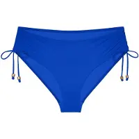 Triumph Bikini-Hose "Summer Twist Midi 01", Damen, Gr. 36, N-Gr, blau (racing blau), Microfaser, Obermaterial: 77% Polyamid, 23% Elasthan, Badehosen Bikini-Hose, Eleganz und Komfort