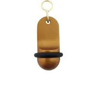Combicraft Mini Classic Bronze Aluminium Hotel Schlüsselanhänger 60x25 mm - 5 Stück