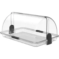Biesse Buffet Vitrine mittelgroß, aus Kunststoff, Transparent: 38x26x17 cm