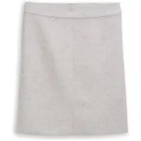 Tom Tailor Damen Cosy Rock in Melange-Optik, grau, Meliert, Gr. 36