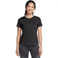 SKECHERS Stride Performance T-Shirt Damen Schwarz Activewear T-Shirts