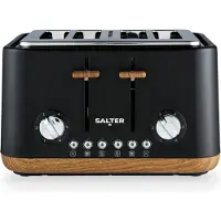 Salter EK5823BLKVDE Toronto 4-Slice Toaster