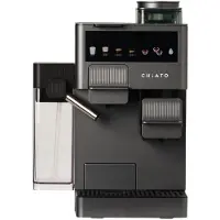 Chiato coffeePLAY 5-in-1 Kaffeemaschine mit Mahlwerk und Milchsystem – Grau