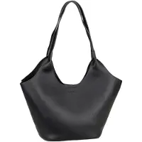 Seidenfelt Manufaktur Nelma Tulip - Shopper 45 cm (black)