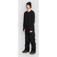 Volcom - Wasserfeste und atmungsaktive Schnee-Latzhose &ndash; Herren &ndash; Roan Bib Overall - Roan Bib Overall Black für Herren - Größe S -