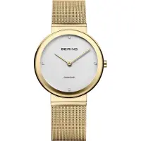 Bering Damenuhr 10135-334 – goldfarben, modisch, klassisch