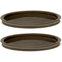 Serax - Kelly Wearstler - Dune Essteller D23 cm - Slate (2er Set)