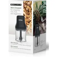 Melissa 16210101 - Mini Zerkleinerer - 200 W - 0.5 l - 1 Stufe - Schwarz