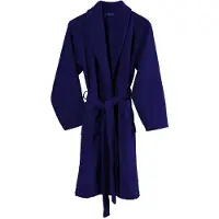 De Witte Lietaer Bademantel Herren Marine Blue-S
