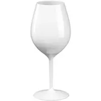 Monouso - Sektflöte für Wein Tritan Wiederverwendbar Durable weiß 510ml (1 Stück)