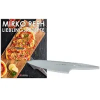 Chroma P-18 type 301 Kochmesser + handsigniertes Kochbuch `Mirko Reeh Lieblingsrezepte`