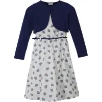Bonprix Sommerkleid Set, 3 tlg. festlicher Stil, Set, aus Baumwolle und Polyurethan