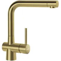 Schock Küchenarmatur mit Einhebelmischer Laios gold 517000