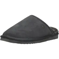 Warmbat Pantoffeln Classic Suede Unisex Charcoal-Schuhgröße 44