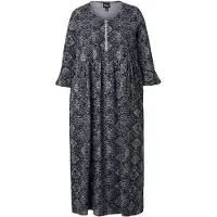 Ulla Popken Jerseykleid in graphitgrau | Gr.: 46-48