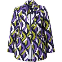 Ulla Popken Jerseyblazer in marine | Gr.: 58-60