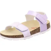 Superfit Kinder Pantolette Fussbettpantoffel Violett 24