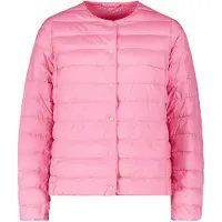 Betty Barclay Steppjacke Daunen Langarm Rundhals Nahttaschen Druckknopf Gesamtlänge 60 cm