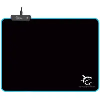 White Shark Mouse pad for games with RGB illumination Luminous L, 350x250x3mm