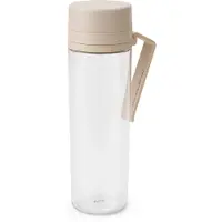 Brabantia Wasserflasche Make & Take Trinkflasche mit Fruchtfilter - 500 ml - Soft Beige