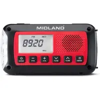 Midland C1665, 2600 mAh, Lithium-Ion (Li-Ion), Schwarz, Rot