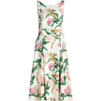 Vera Mont Sommerkleid "Damen mit Kellerfalten" Nahttasche