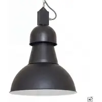 Licht-Erlebnisse Hängeleuchte Industrie schwarz E27 bis 60W 230V Loft Lampen Wohnzimmer Leuchten Decke Vintage Design Schlafzimmer Jugendzimmer Beleuchtung Pendelleuchte höhenverstellbar