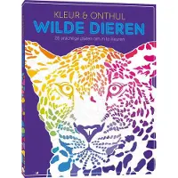 Uitgeverij MUS Farbe & Enthülle: Wilde Tiere