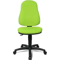 Topstar Home Office Bürostuhl POINT 60 Schreibtischstuhl ohne Armlehnen Stoff Drehstuhl