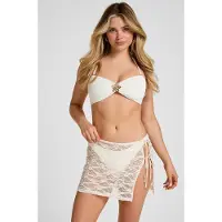 Hunkemoller Beach Skirt Sunset Lace Weiß
