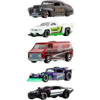 Hot Wheels Autos - 5er-Pack - Silber Batman - 1:64 - - One Size - Autos