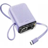 Innostyle Mini-Powerbank 10000 mAh 2x USB-C Typ C 33 W erweiterbares USB-C-Kabel