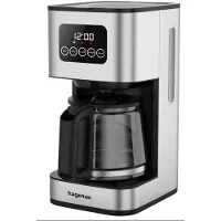 Hagenuk Digitale Kaffeemaschine 1,5L 12 Tassen Warmhaltefunktion Timer