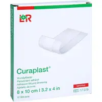 Lohmann & Rauscher Curaplast Sensitive Wundschnellverband 8cmx1m 10 Abschnitte à 10cm