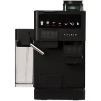 Chiato coffeePLAY 5-in-1 Kaffeemaschine mit Mahlwerk und Milchsystem – Schwarz