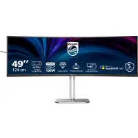 Philips 5000 series 49B2U5900C/00, 124 cm (48.8"), 5120 x 1440 Pixel, Dual QHD, LCD, 4 ms, Schwarz