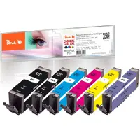 Peach Tinte Canon PG/CLI-580/1XXL BK, PBK, C, M,Y