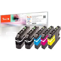 Peach Spar Plus Tintenpatronen, kompatibel zu LC-123