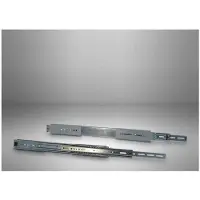 Inter-Tech 88887204, Regal-Schienenset, Stahl, Metallisch, 1,78 kg
